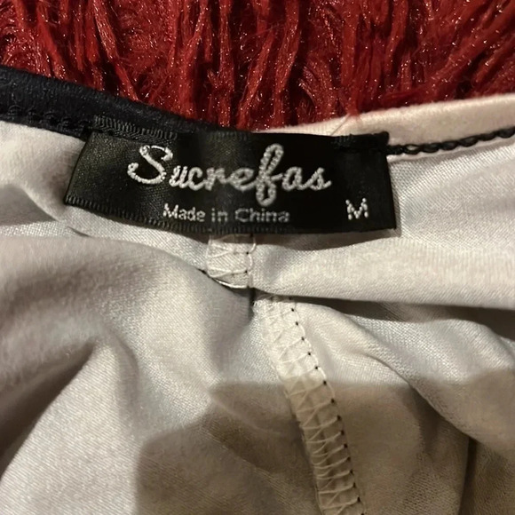 Polka Dot Maxi Dress - Black and White - Picture 4 of 13